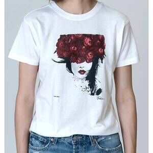 NEW CPRESS STUDIO fare well mushie tee in worn white